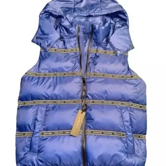 BNWT, Men’s Versace bubble vest, Size L - Picture 2 of 15